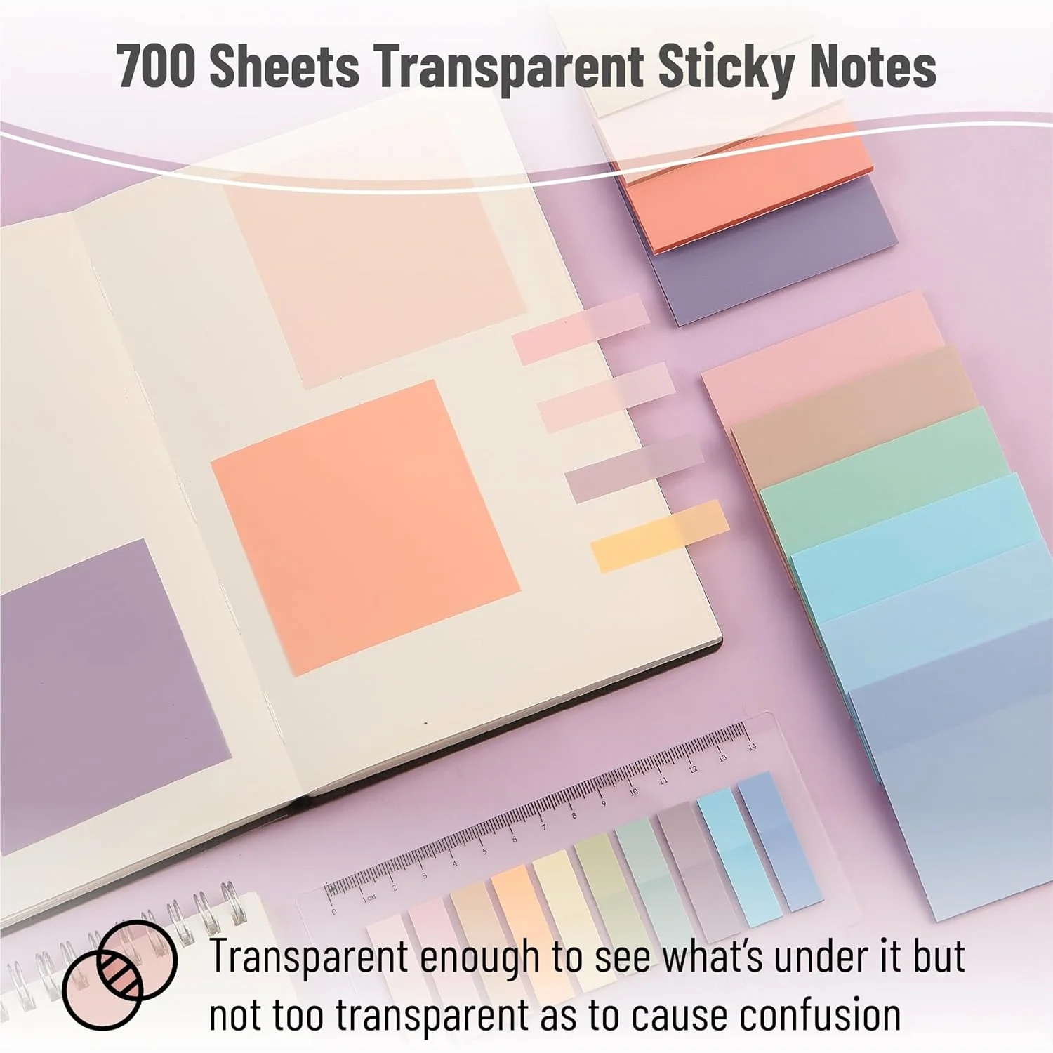 Book Annotation Set, 38 pcs, Pastel Highlighters, Gel Pens, Tabs - Image 3