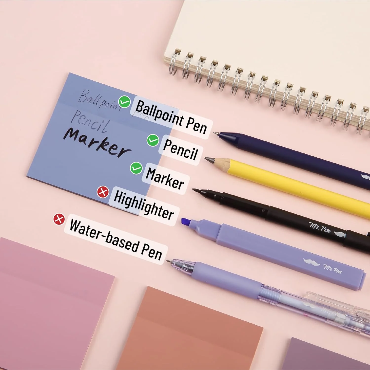 Aesthetic Book Annotation Kit, 38 pcs, Highlighters, Gel Pens, Tabs - Image 4