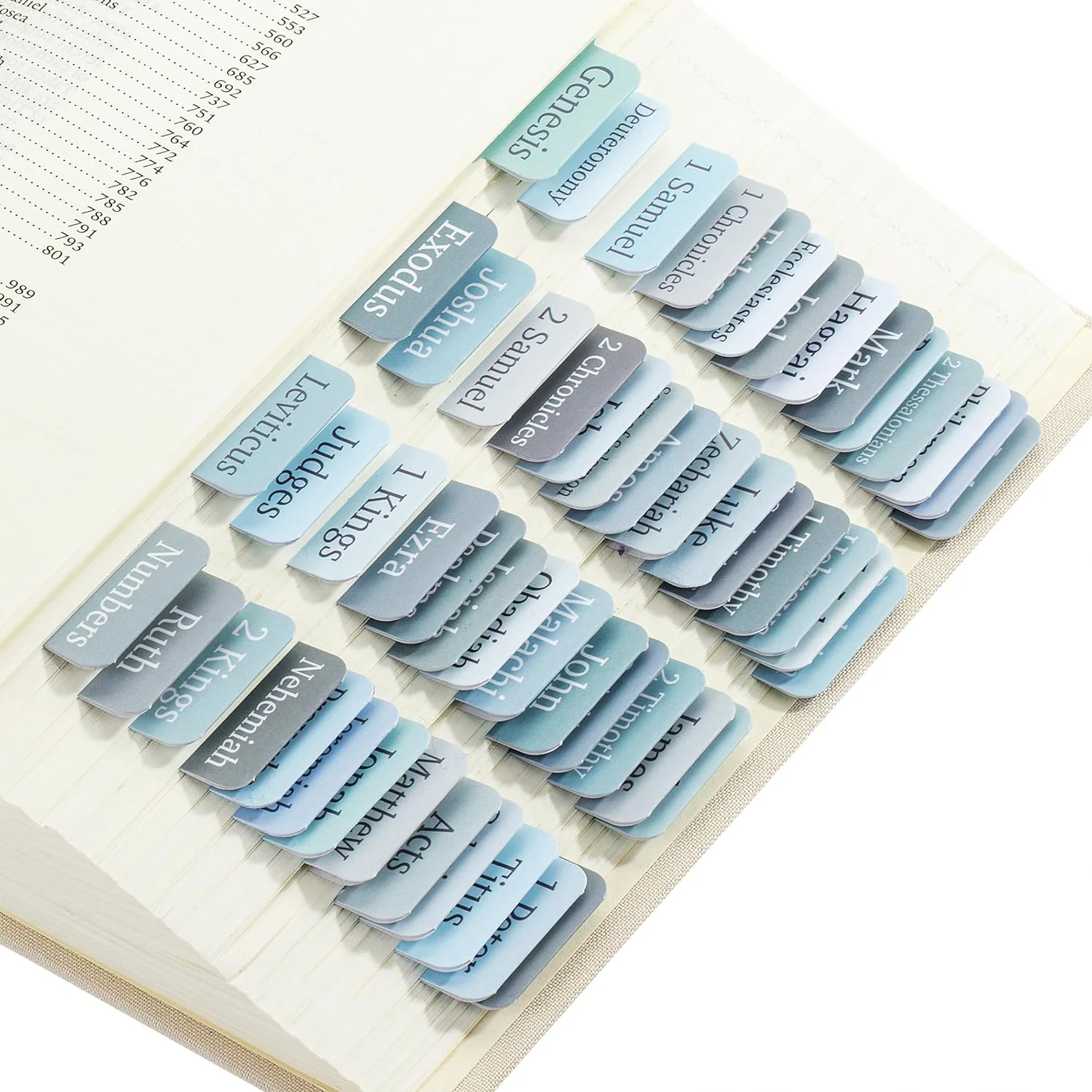 Bible Tabs, 75 Tabs, Laminated Bible Tabs for Women and Men, Bible Tabs for Study Bible, Bible Index Tabs, Bible Book Tabs, Bible Labels Tabs, Mr Pen Bible Tabs