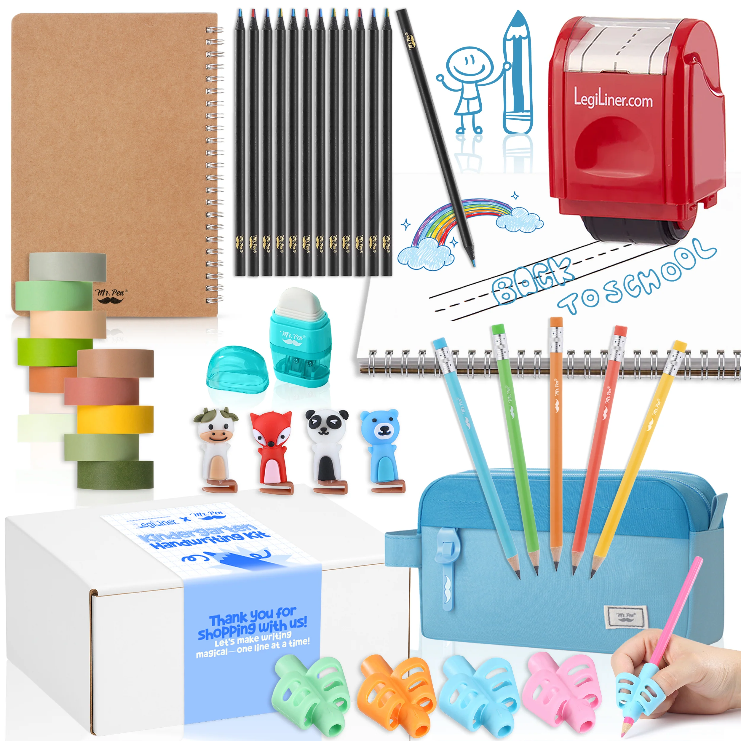 Mr. Pen Deluxe Handwriting Kit for Pre K to First Grade – Back to School Writing Set for Kids - Legiliner Kit