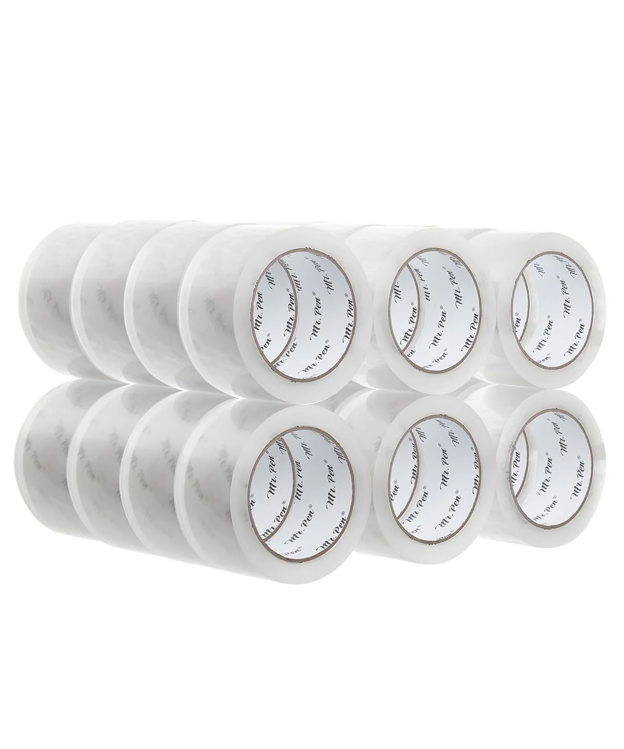 Bulk Packing Tape 24 Pack, 2” Wide, 60 Yards, Clear Shipping