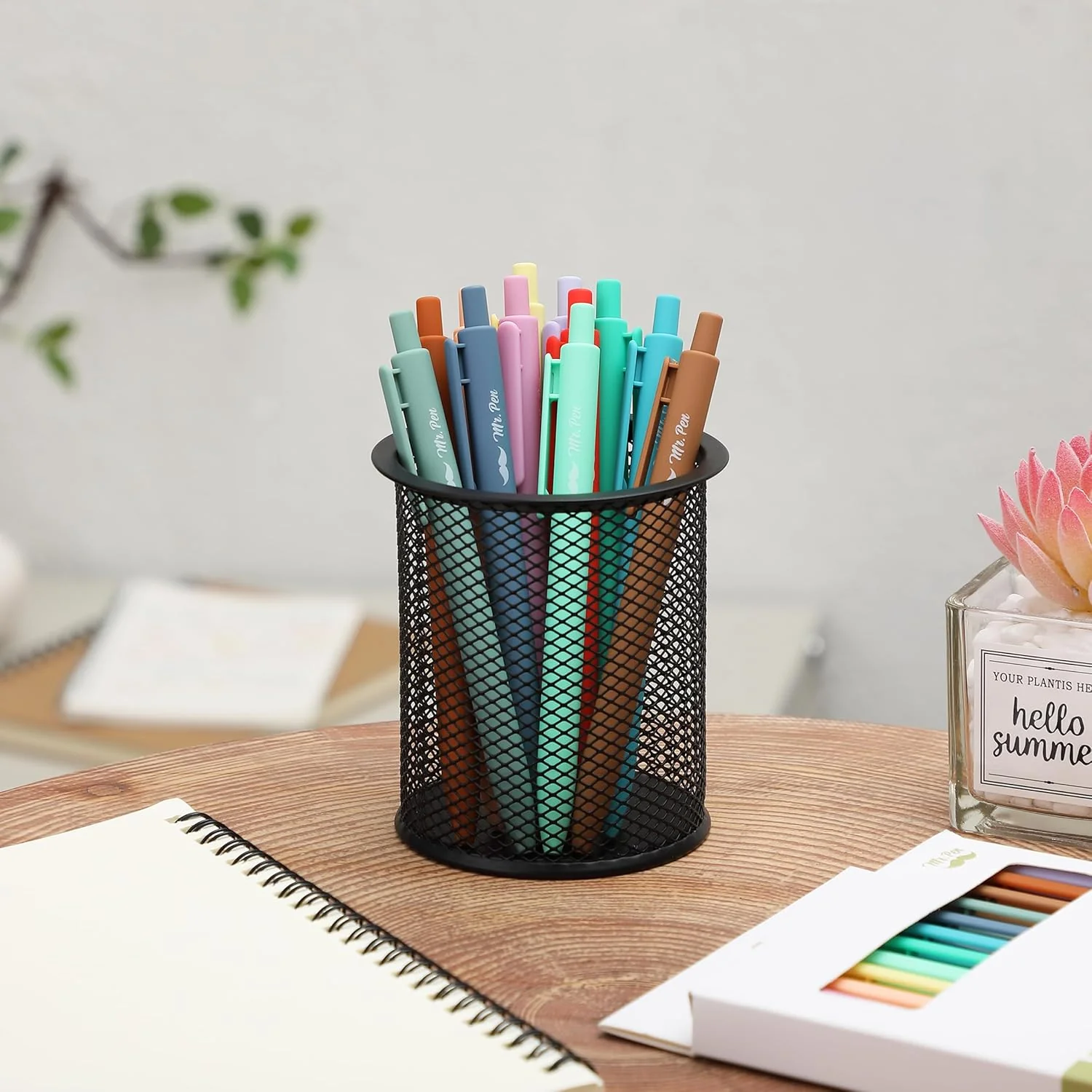Retractable Gel Pens, 12 Pack, Cute Design, Colored Ink, Quick-Dry, Fine Point 0.7mm - Image 22